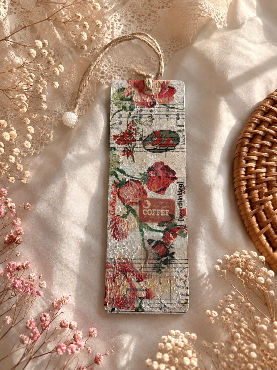 Handcrafted bookmark & Journal Set
